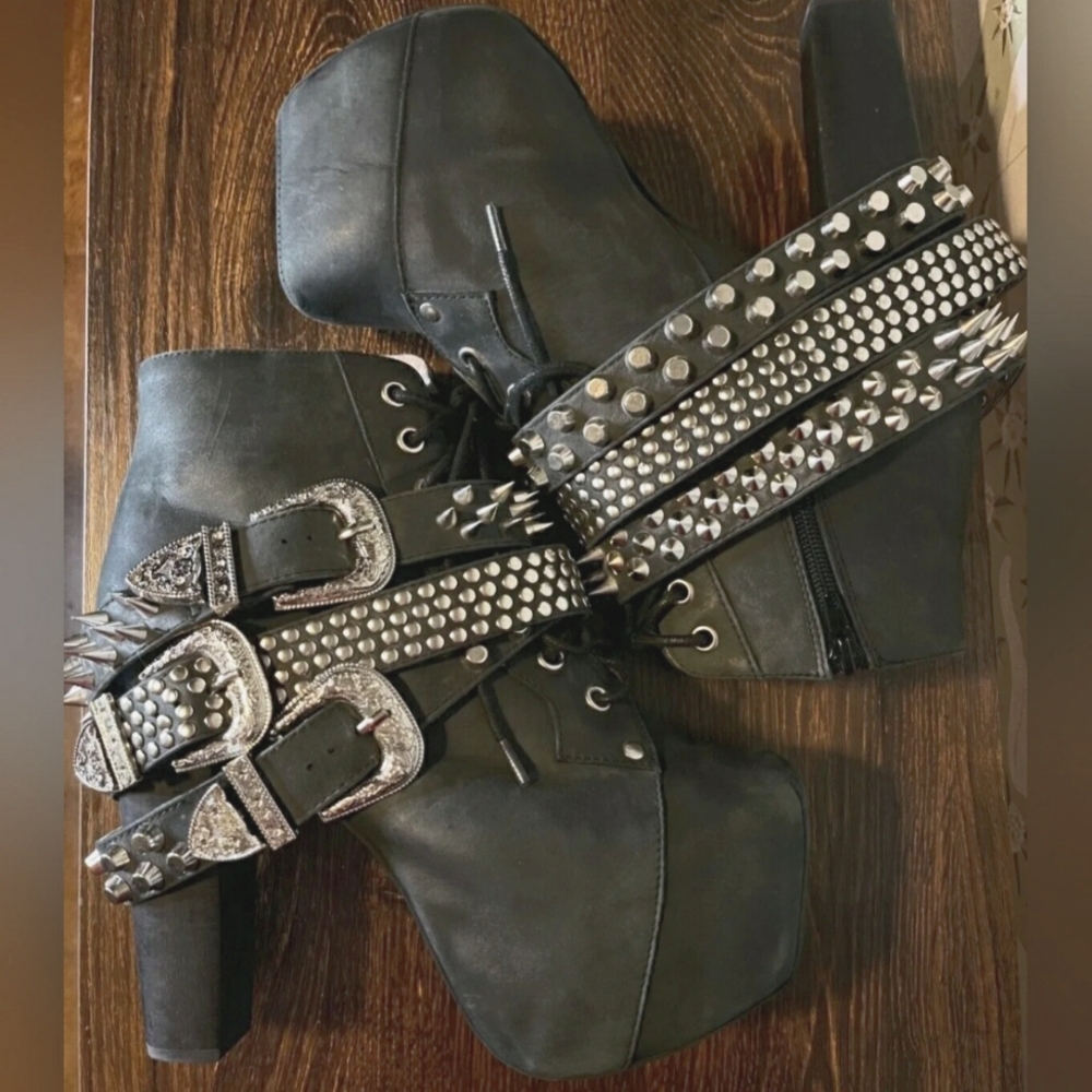 VERY RARE Jeffery Campbell Lita Strap